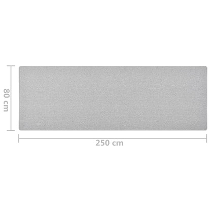 Carpet Runner | Light Grey | Needle-punched fabric (100% polypropylene)