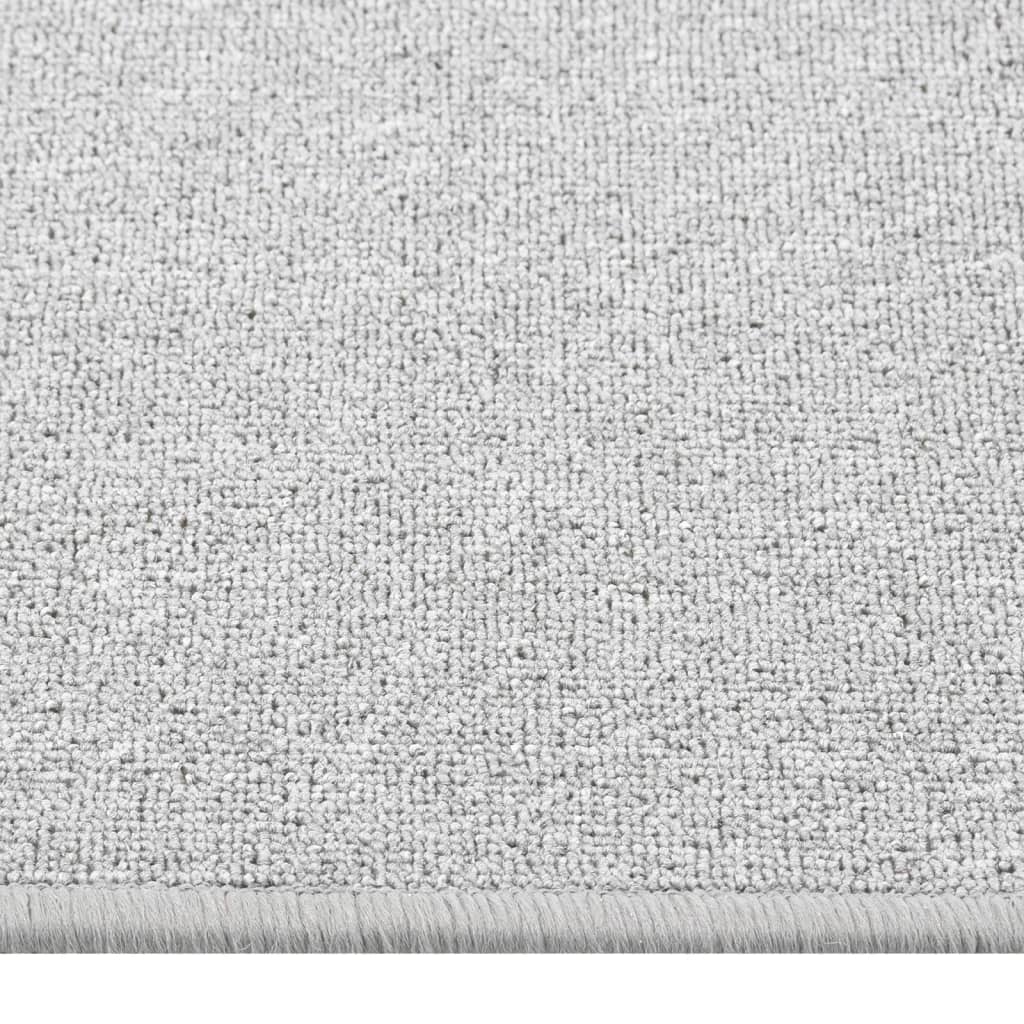 Carpet Runner Light Grey 80x400 cm