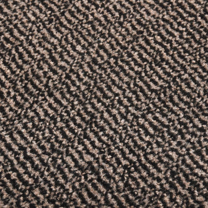 Doormat Tufted 60x180 cm Dark Brown