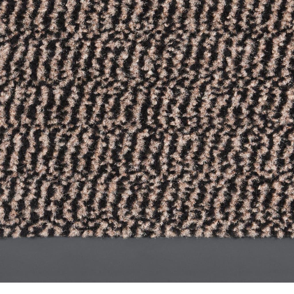 Doormat Tufted 80x120 cm Dark Brown