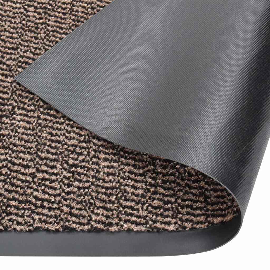 326942 vidaXL Doormat Tufted 120x180 cm Dark Brown