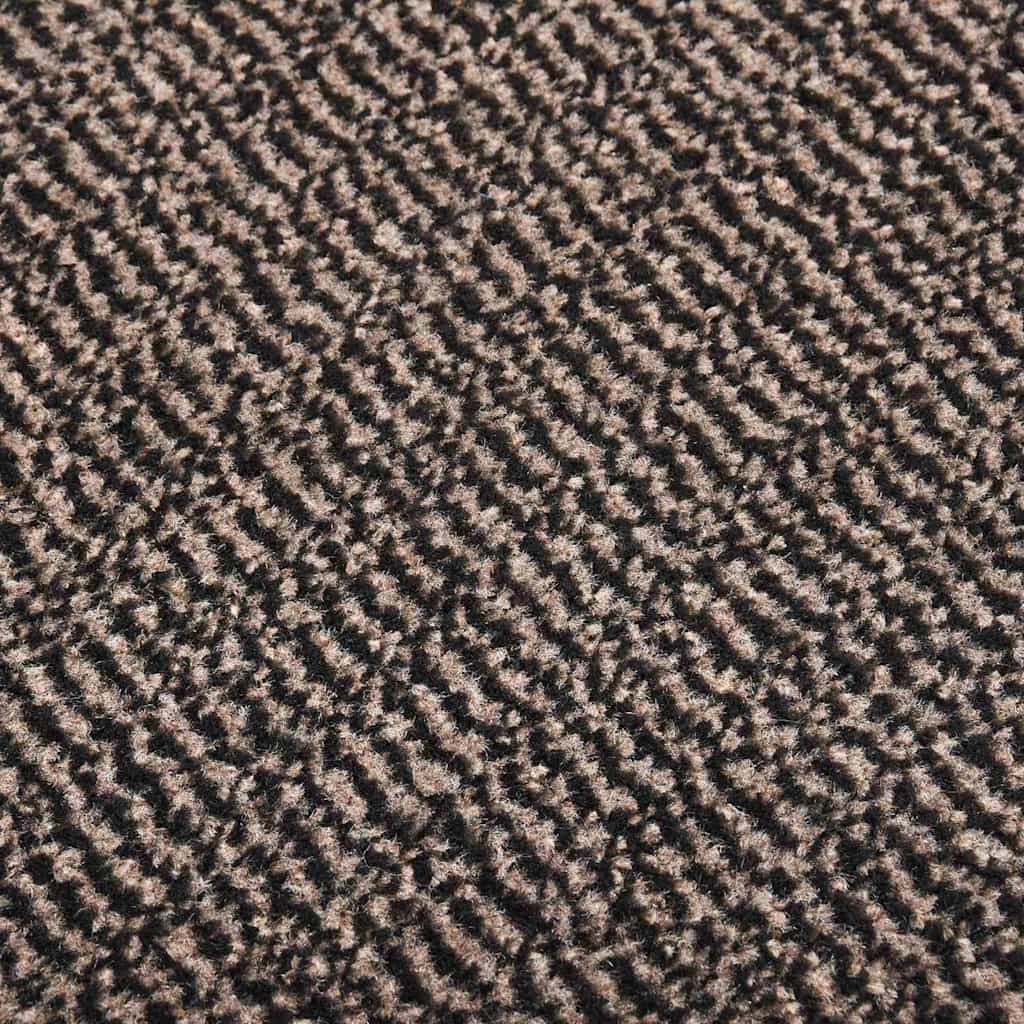 326942 vidaXL Doormat Tufted 120x180 cm Dark Brown