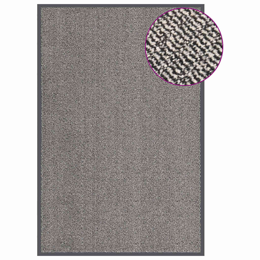 326949 vidaXL Doormat Tufted 120x180 cm Light Brown