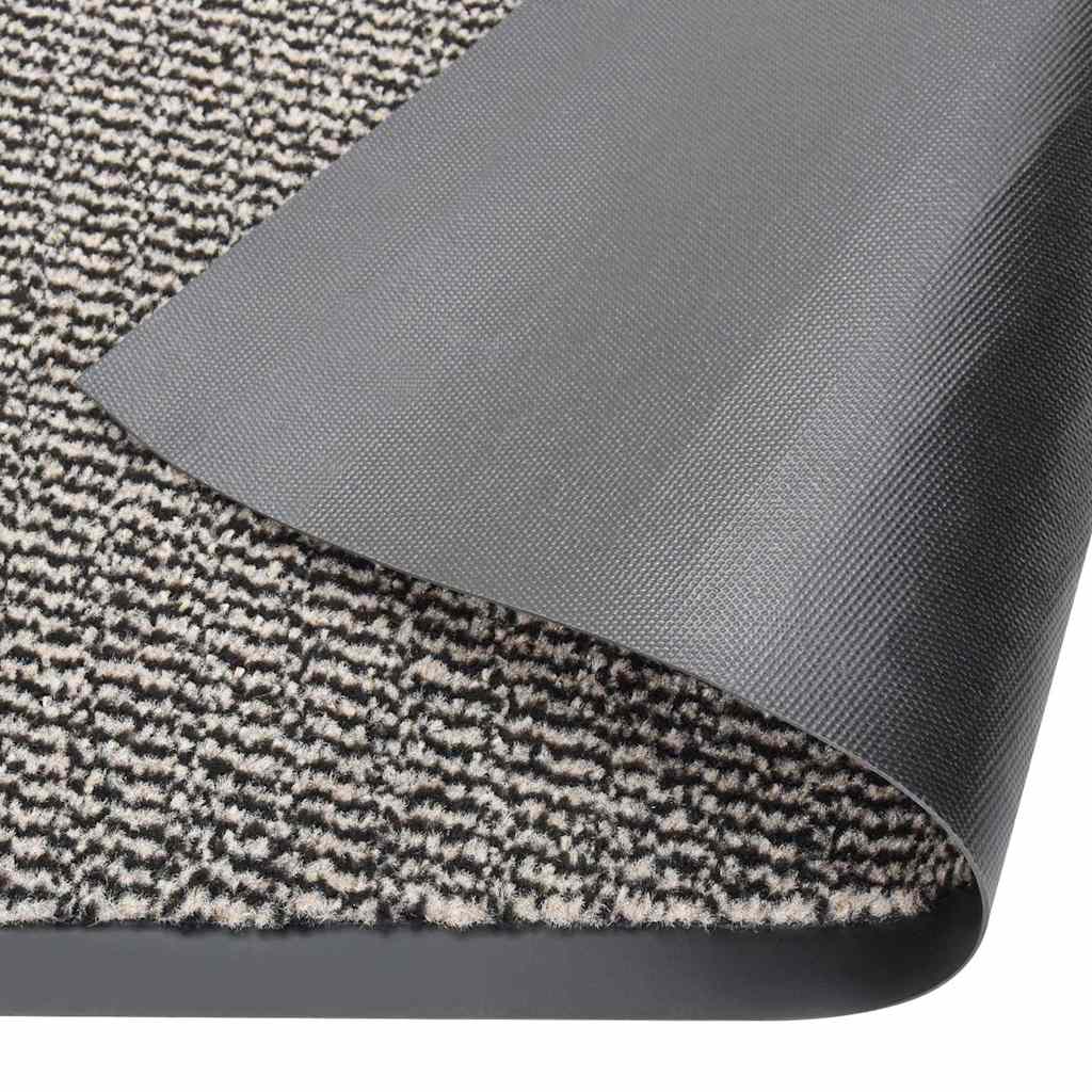 326949 vidaXL Doormat Tufted 120x180 cm Light Brown