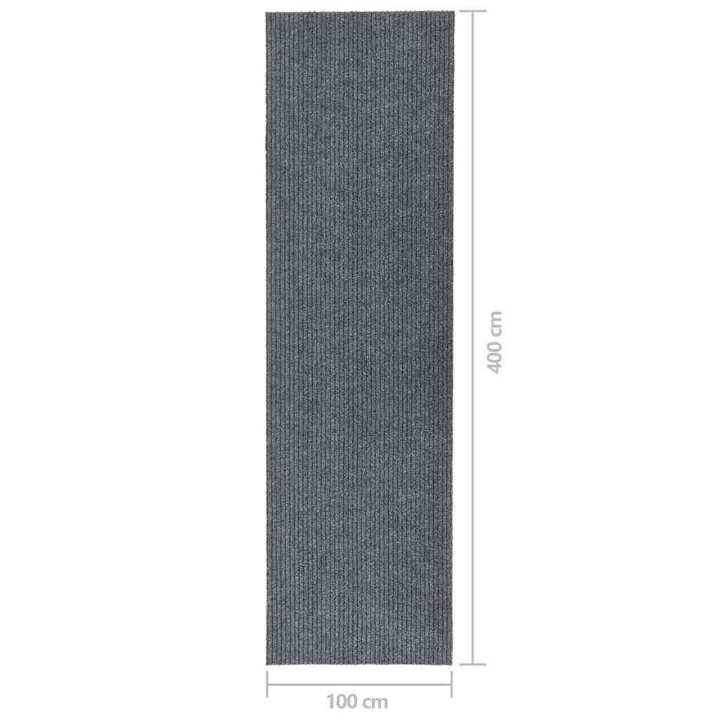 Dirt Trapper Carpet Runner 100x400 cm Grey