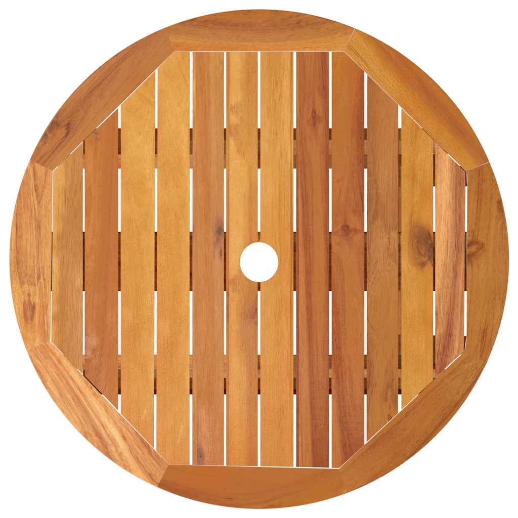 Garden Table | Natural Wood | Solid eucalyptus wood | Small | Foldable