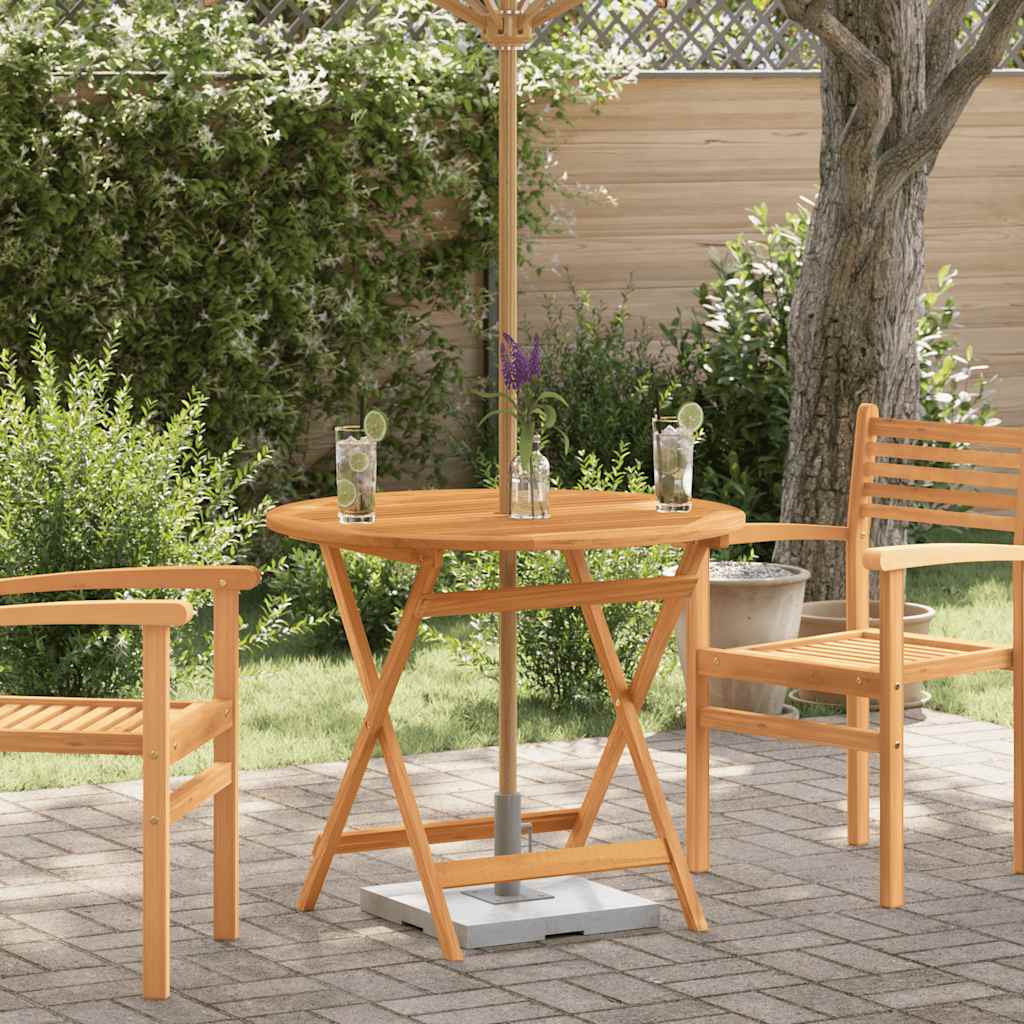 Garden Table | Brown | Solid eucalyptus wood with oil finish | Medium