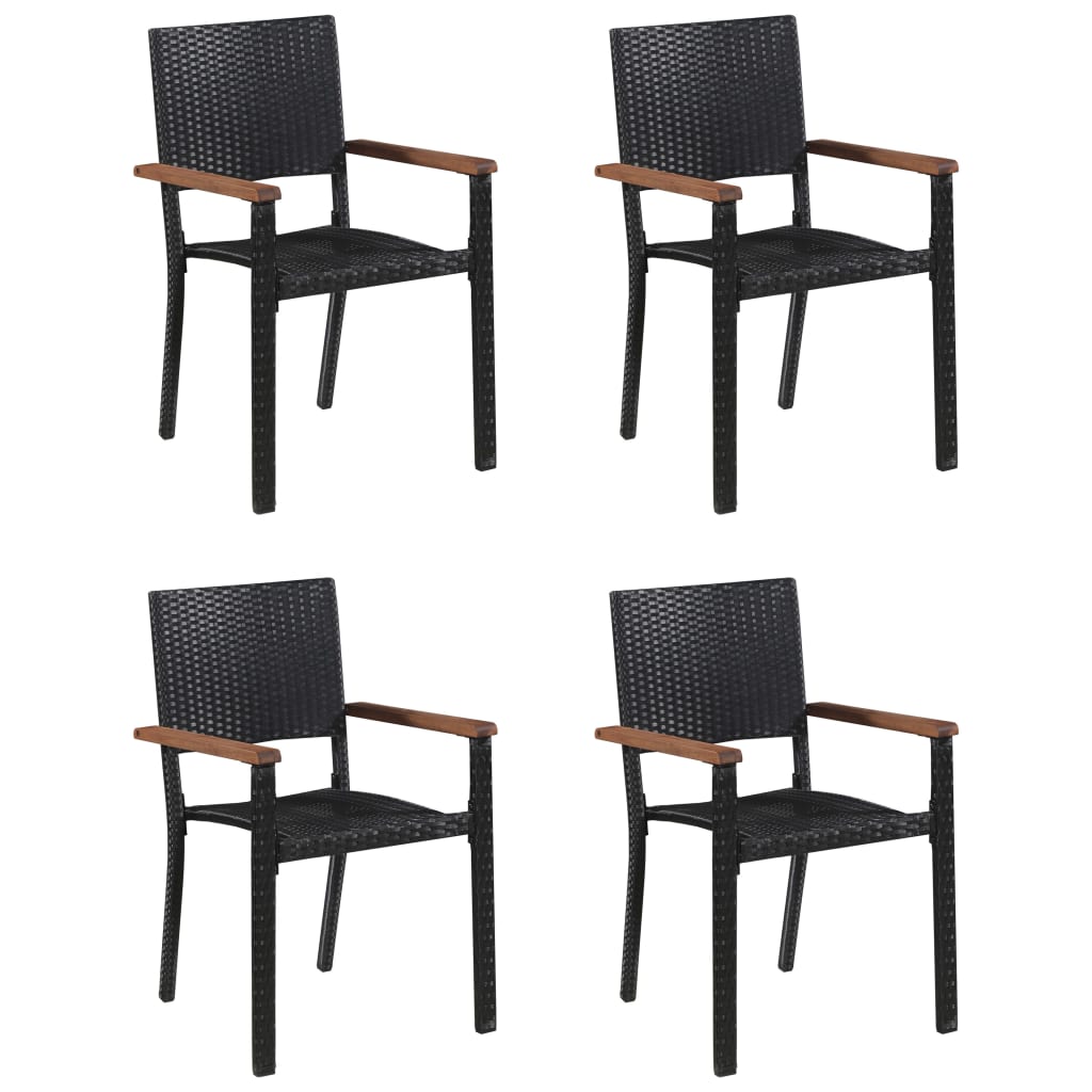 Dining Set | Black and brown