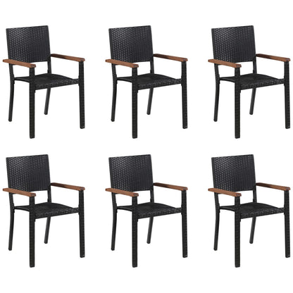 Dining Set | Black and Brown