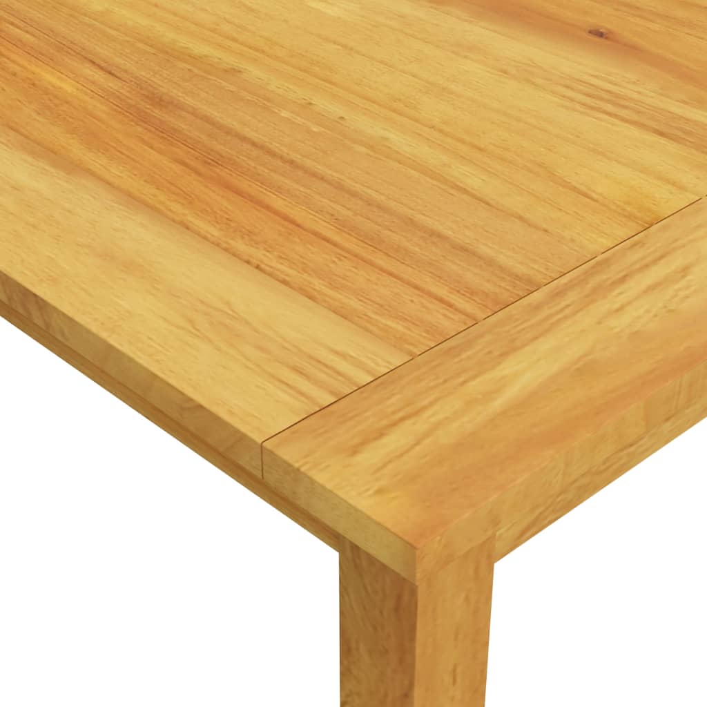 Dining Set | Black | Solid Acacia wood | Compact | Stackable | Dining Set