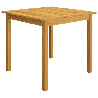 Dining Set | Grey | Solid Acacia wood, PE rattan, Powder-coated steel