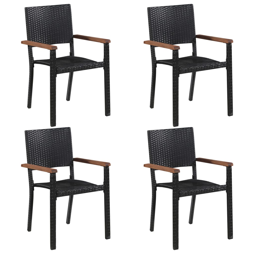Dining Set | Brown and black