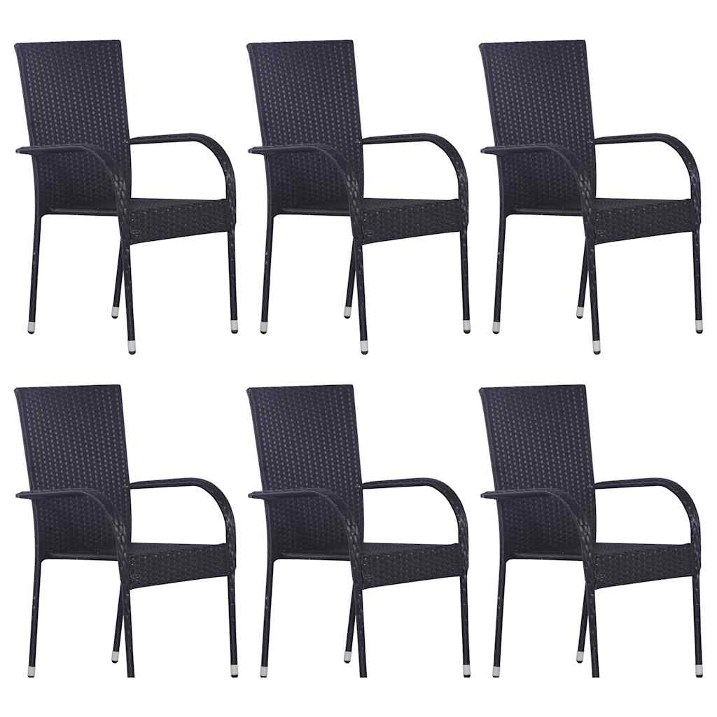 Dining Set | Black, Natural