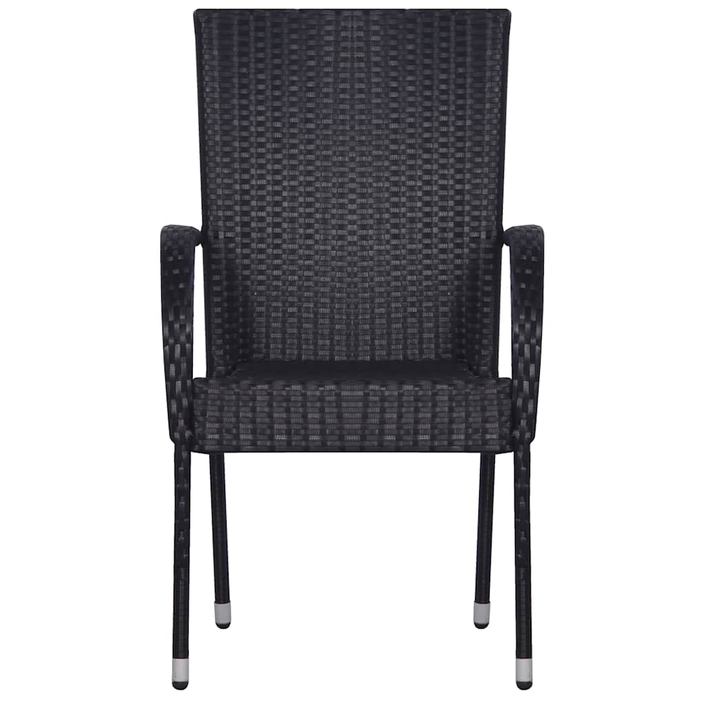 Dining Set | Black, Natural