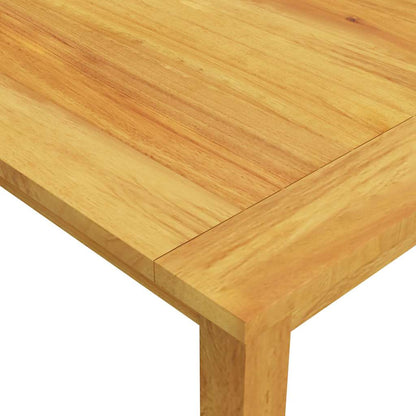 Dining Set | Brown | Solid acacia wood, PE rattan, powder-coated steel