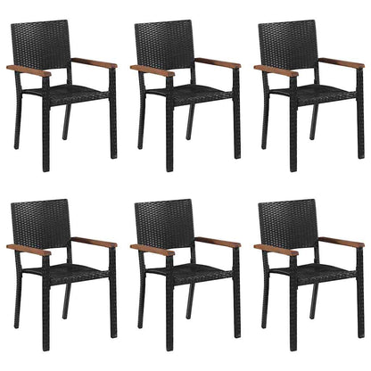 Dining Set | Brown and Black