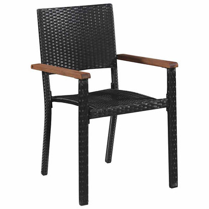 Dining Set | Brown and Black