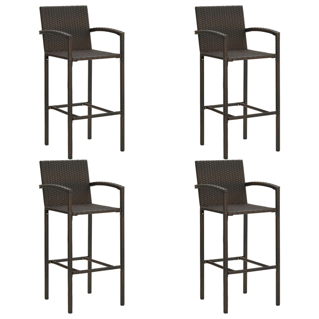 Garden Bar Set | Brown | Solid Acacia wood | Medium |  Durable