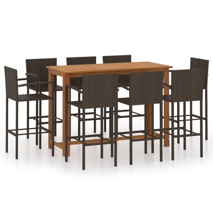 Garden Bar Set | Brown