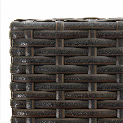 9 Piece Garden Bar Set Brown