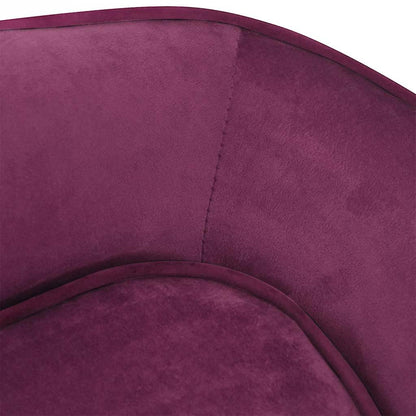 Dog Sofa | Burgundy | Plush, Solid Pinewood, Foam | Medium | Dog Sofa