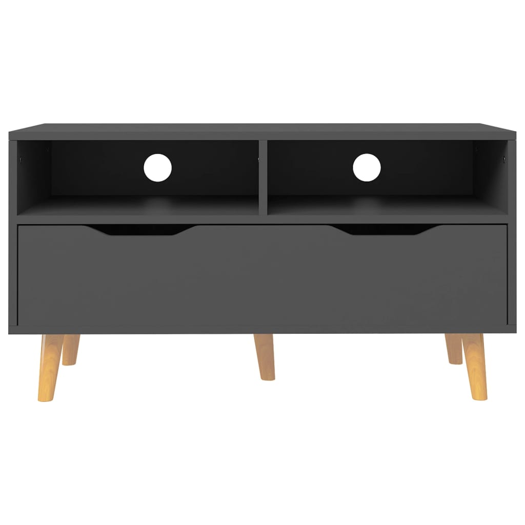 TV Cabinet Grey 90x40x48.5 cm Engineered Wood