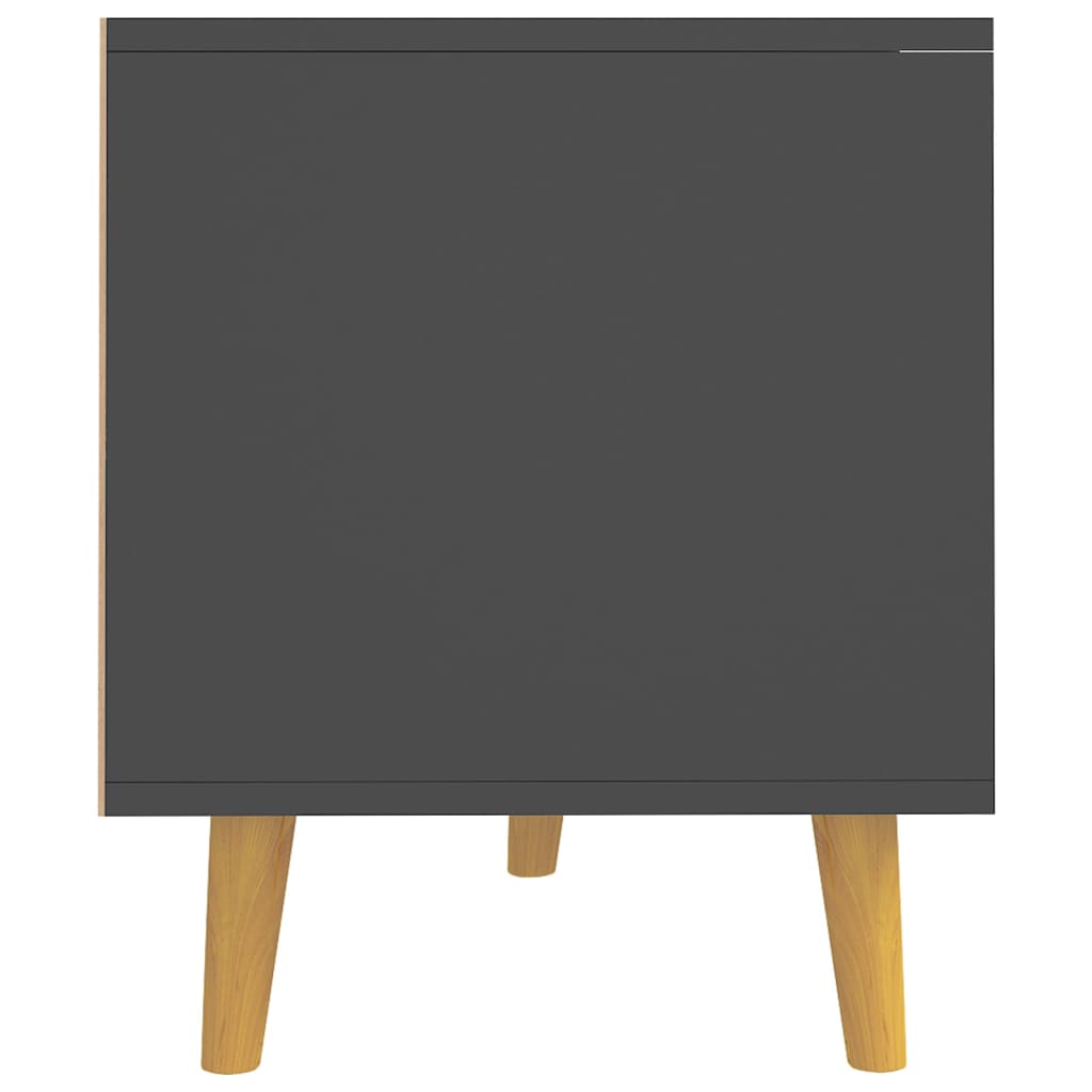 TV Cabinet Grey 90x40x48.5 cm Engineered Wood
