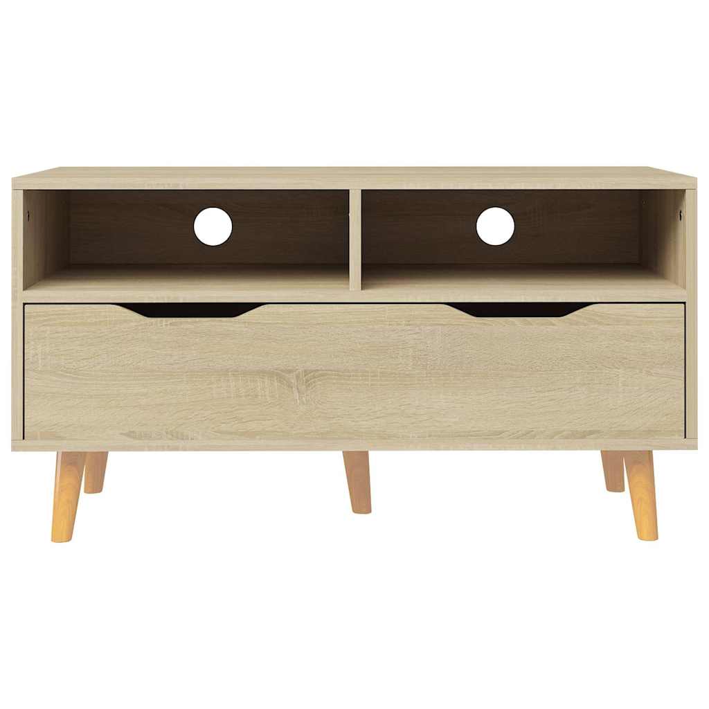 326780 vidaXL TV Cabinet Sonoma Oak 90x40x48,5 cm Engineered Wood