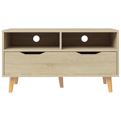 326780 vidaXL TV Cabinet Sonoma Oak 90x40x48,5 cm Engineered Wood