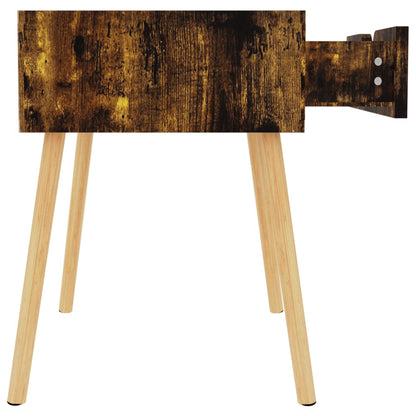 Bedside Cabinets 2 pcs Smoked Oak 40x40x56 cm Engineered Wood