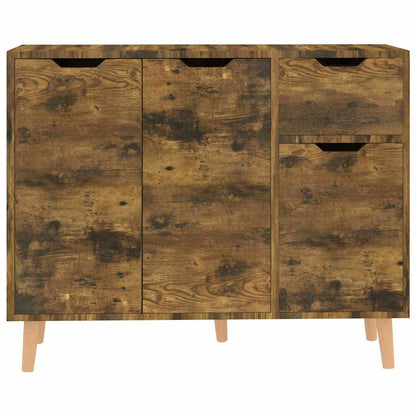 326821 vidaXL Sideboard Smoked Oak 90x30x72 cm Engineered Wood
