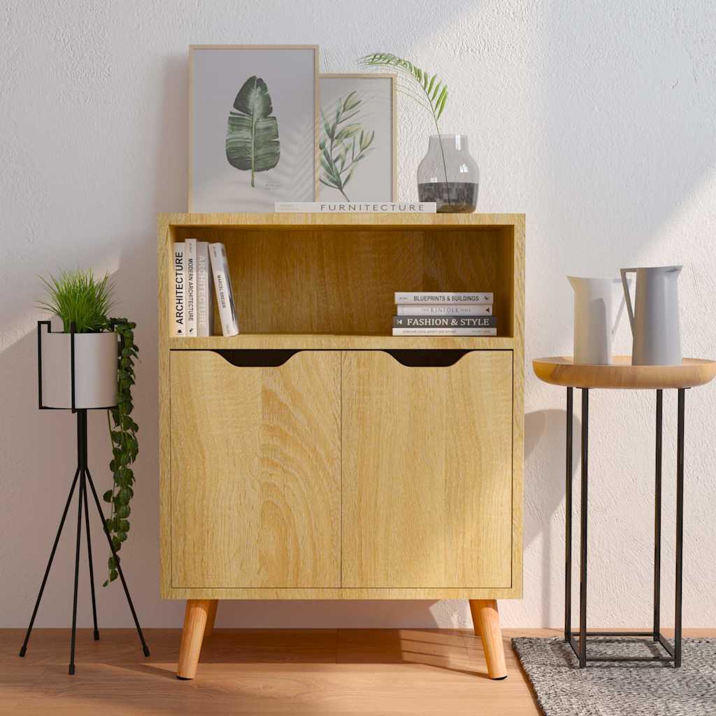 326825 vidaXL Sideboard Sonoma Oak 60x30x72 cm Engineered Wood