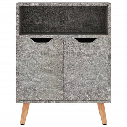 Sideboard Concrete Grey 60x30x72 cm Engineered Wood