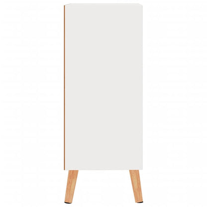 Sideboard High Gloss White 60x30x72 cm Engineered Wood