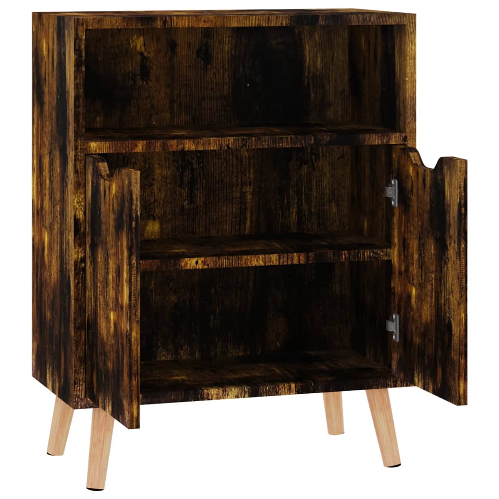 Sideboard Smoked Oak 60x30x72 cm Engineered Wood