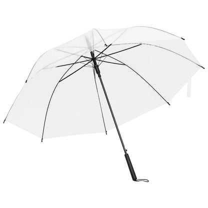 Umbrella | Transparent | POE, powder-coated metal | Medium | Foldable