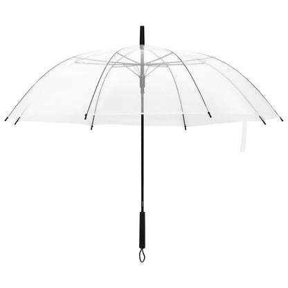 Umbrella | Transparent | POE, powder-coated metal | Medium | Foldable