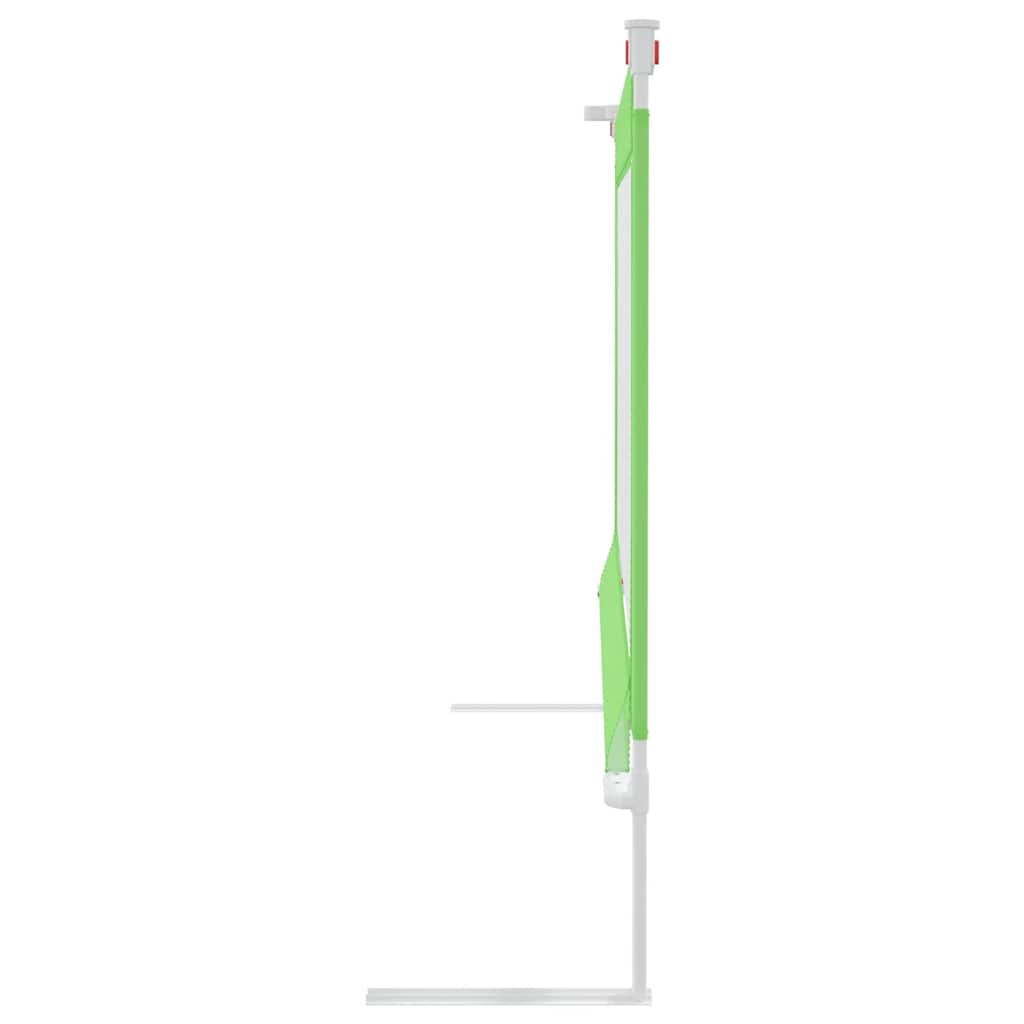 Toddler Safety Bed Rail Green 100x25 cm Fabric
