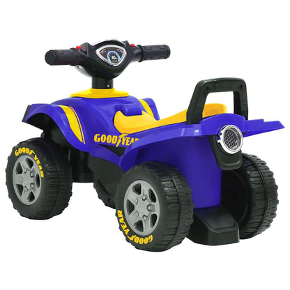 Children's Ride-on Quad Good Year Blue