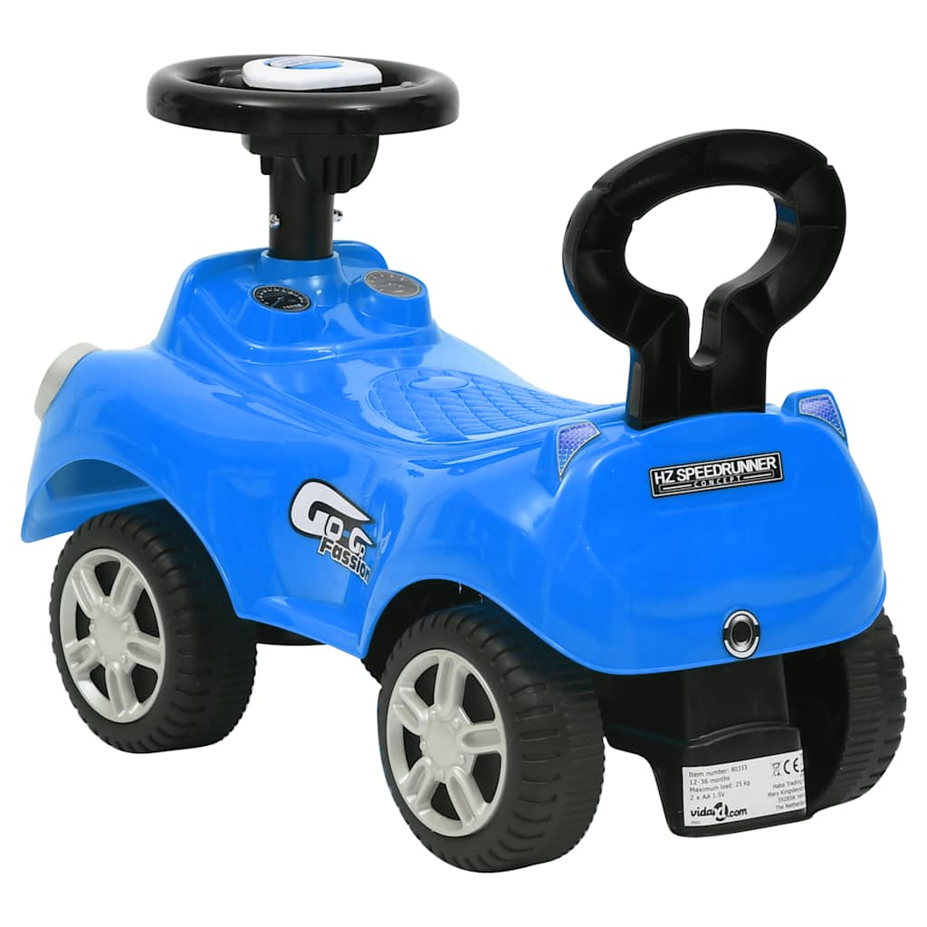 Step Car Blue
