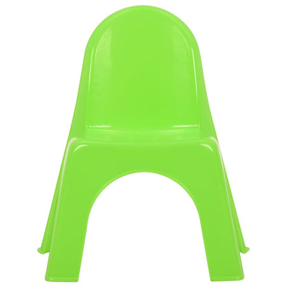 316178 vidaXL Children's Table and Chair Set PP