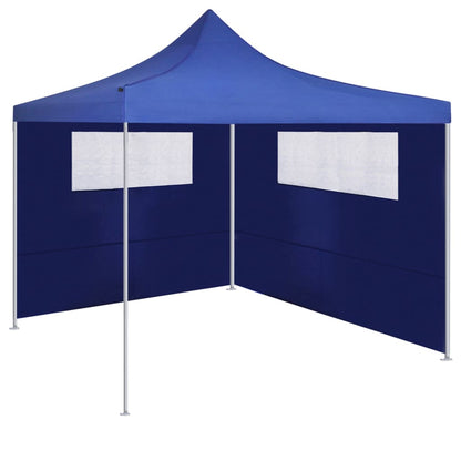 Gazebo Sidewall with Windows 6x2 m Blue