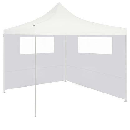 Gazebo Sidewall with Windows 6x2 m White