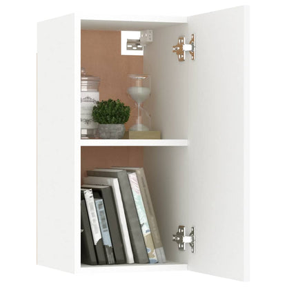 TV Cabinet White 30.5x30x60 cm Engineered Wood