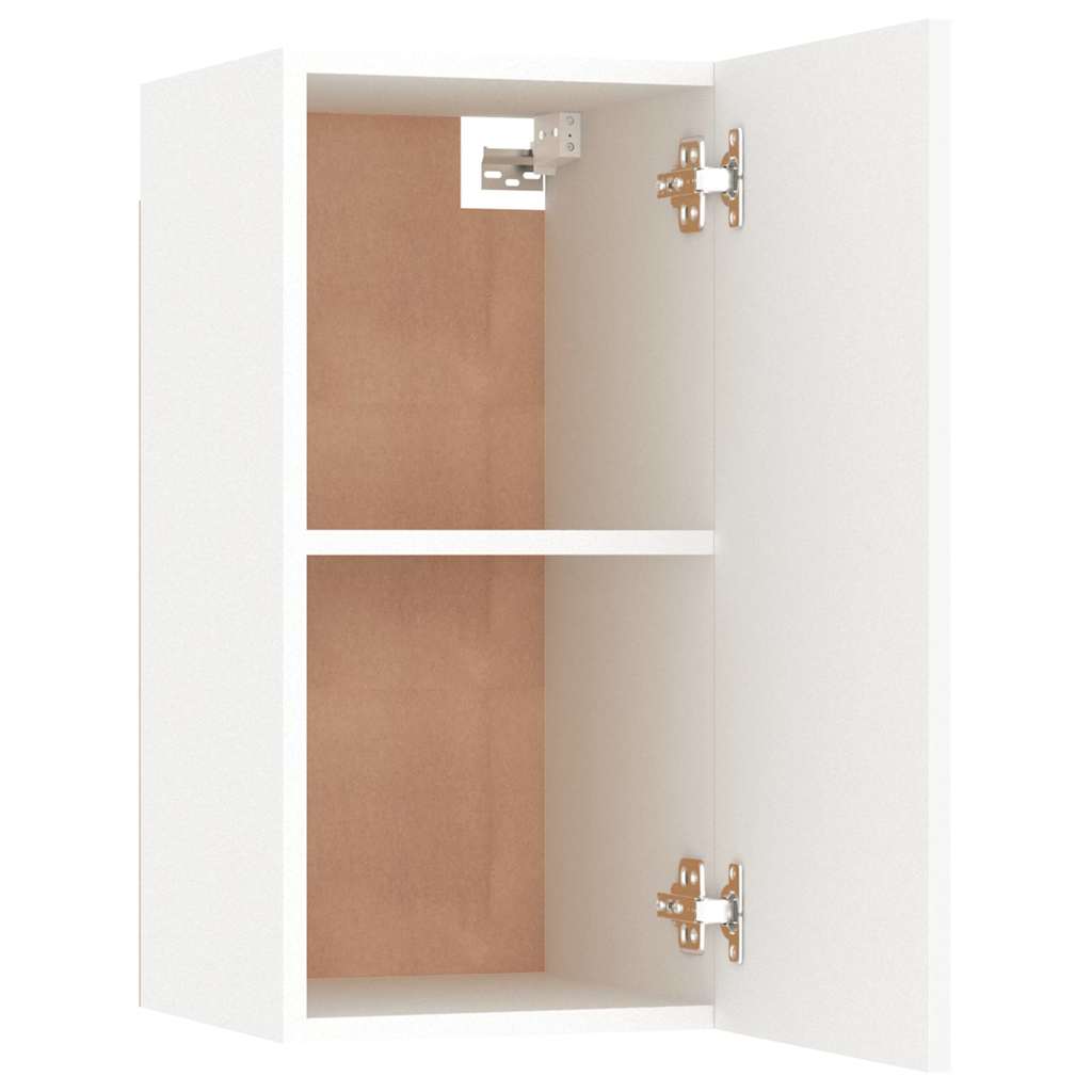 803327 vidaXL 2 Piece TV Cabinet Set White 30,5x30x60 cm Engineered Wood