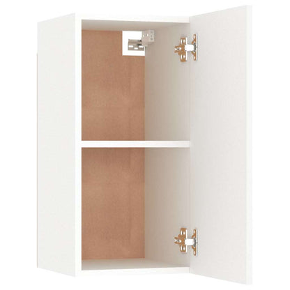 803327 vidaXL 2 Piece TV Cabinet Set White 30,5x30x60 cm Engineered Wood