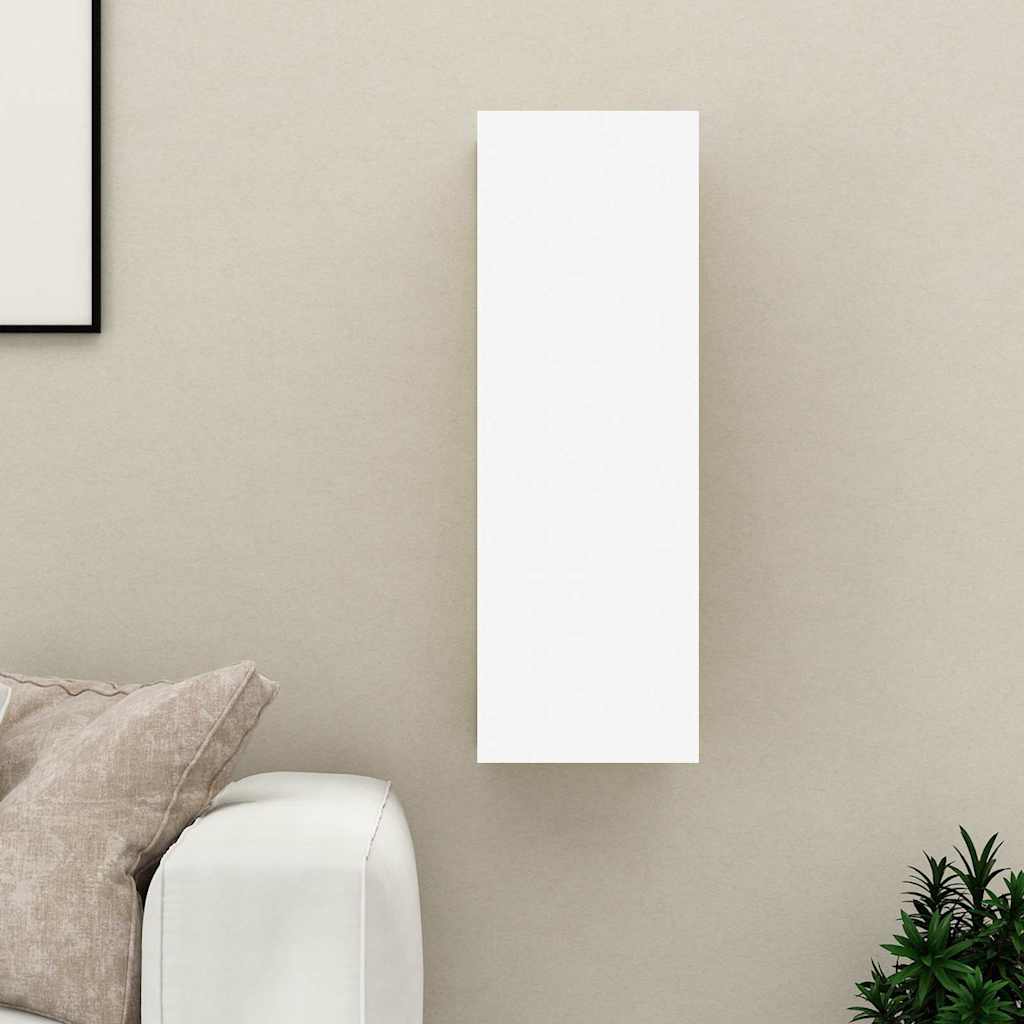 803344 vidaXL TV Cabinet White 30,5x30x90 cm Engineered Wood