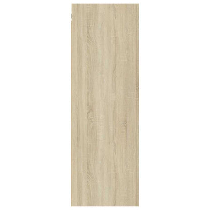 803351 vidaXL 2 Piece TV Cabinet Set Sonoma Oak 30,5x30x90 cm Engineered Wood