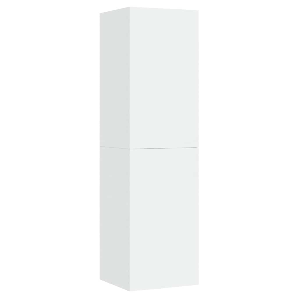 TV Cabinet White 30.5x30x110 cm Engineered Wood