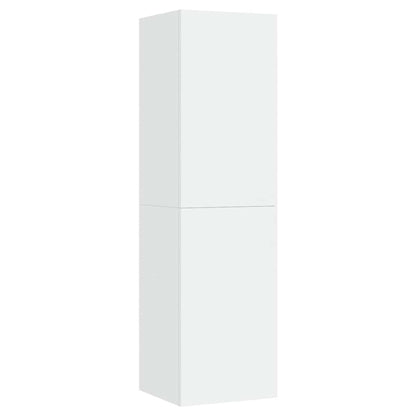 803362 vidaXL TV Cabinet White 30,5x30x110 cm Engineered Wood